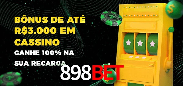 898BET melhor bônus de depósito